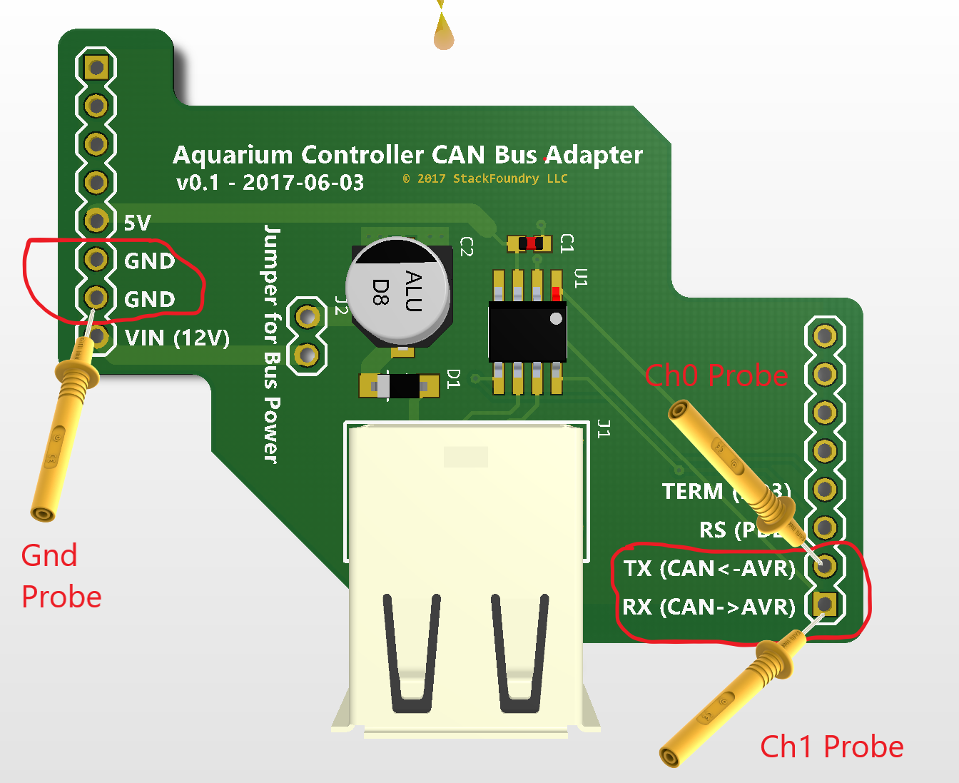 Saleae Logic Analyzer Probes